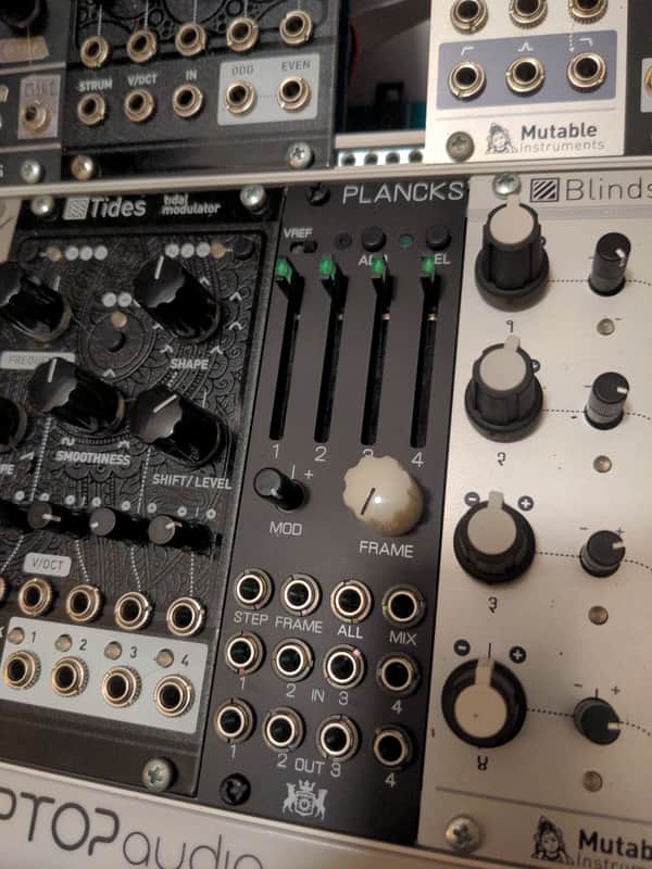 Michigan Synth Works Plancks II (Mutable Instruments Frames clone, black) image 1