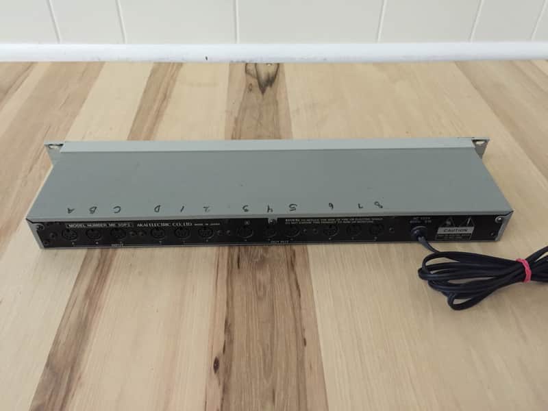 Akai ME30PII Programmable Rack Mount Midi Patch Bay *Works | Reverb