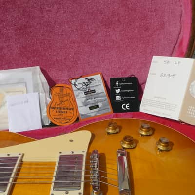 Gibson Les Paul Lemon Burst Custom Shop '58' 2023 - Rare 3,75 kg image 22