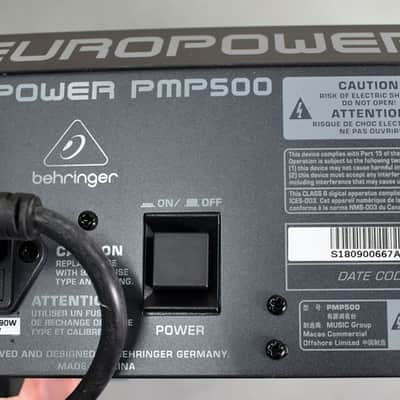 Behringer Europower PMP500 12-Channel Powered Mixer image 7