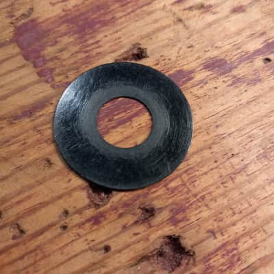 Gibson Les Paul 1954-1961 Thin "Poker Chip" Selector Switch Ring - Black image 1