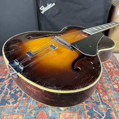 1945 Epiphone Triumph Archtop Acoustic Solid Woods Made in NY USA- Refret image 13