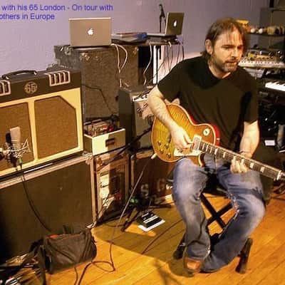 2004 65 Amps London 2x12 Valve Amplifier Combo w/ F Case *Ex Paul Stacey Oasis* image 2