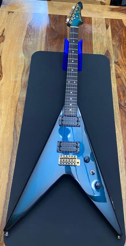 Aria XX Deluxe V 1980s - Blue / Black image 1