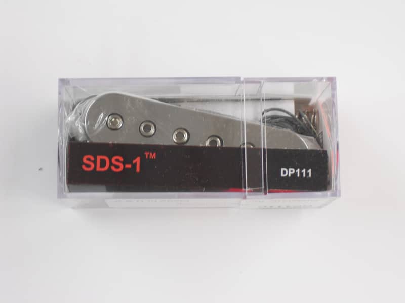 DiMarzio SDS-1 Single Coil Pick-up W/Chrome Plated Cover DP 111 image 1