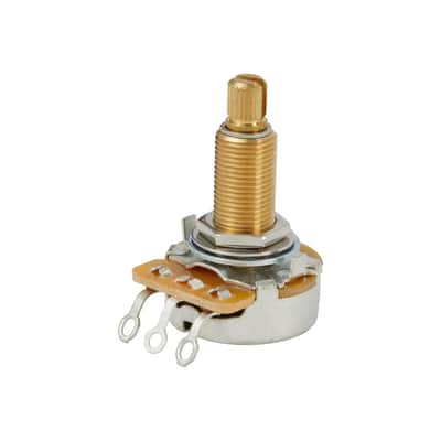 Gibson 500k Ohm Audio Taper Potentiometer Long Shaft image 2