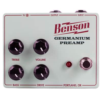 New Benson Germanium Preamp Guitar Effects Pedal image 1