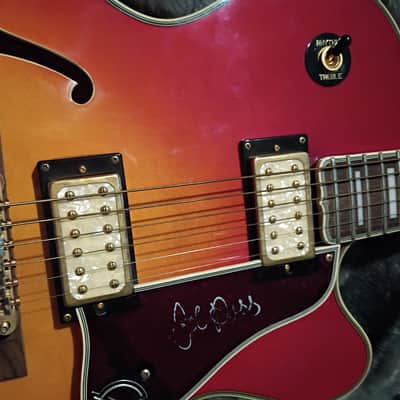 Epiphone Joe Pass Signature Emperor II 2001 Heritage Cherry Sunburst MIK Rare Finish image 6