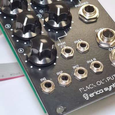 Erica Synths Black Output V2 2014 - Present - Black image 3