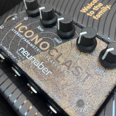 Neunaber Audio Iconoclast Speaker Emulator 2010s - Black/Gold image 1