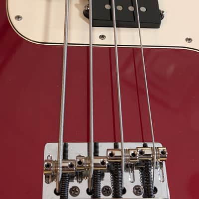 Fender American Standard Precision Bass with Rosewood Fretboard 2008 - Candy Cola image 7