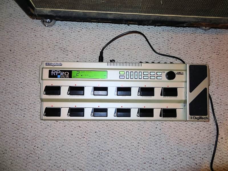 DigiTech RP20 Valve 1998 Gold | Reverb
