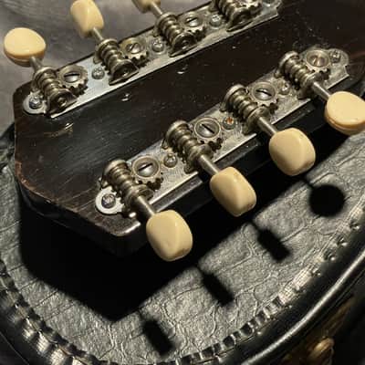 Vintage Gretsch New Yorker Mandolin w D’Armond / Dearmond  pickup 50’s - 60’s - Sunburst folk w orig. case image 19