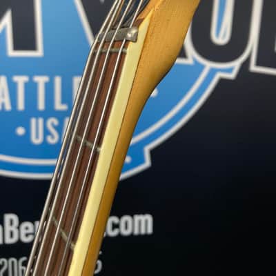 Mosrite Tom Hamilton's Aerosmith, Super Bowl Ventures Model Bass (#66) 1966 - Cream image 14