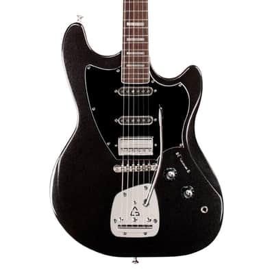 Guild Surfliner Deluxe Electric Guitar w/GFV - Black Metallic image 1