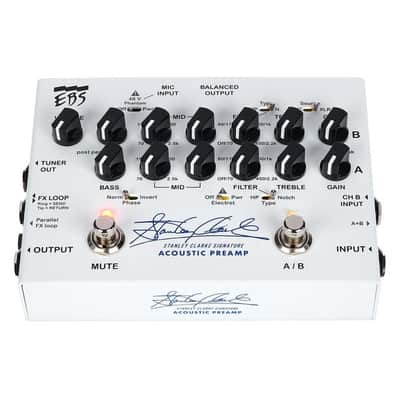 EBS Stanley Clark Signature Acoustic Preamp. New with Full Warranty! image 10