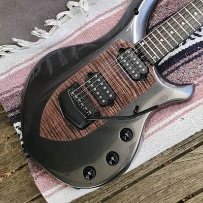 Ernie Ball Music Man Majesty 6 2021 - Smoked Pearl image 5