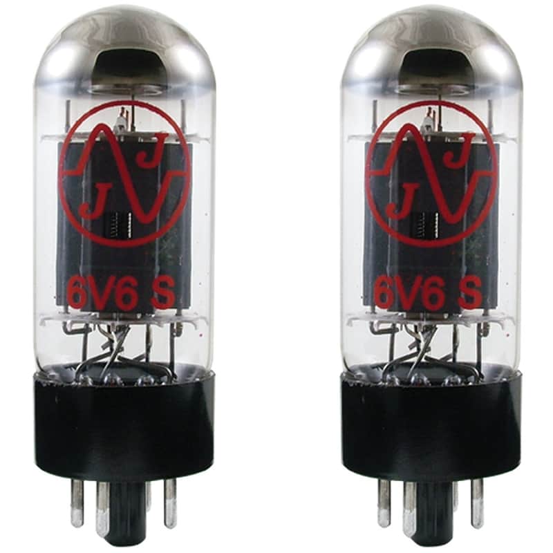 JJ Electronic 6V6S Power Tube Apex Matched Pair image 1