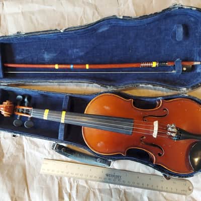 Lewis & Son model 1001 sized 1/8 violin. Japan. image 1