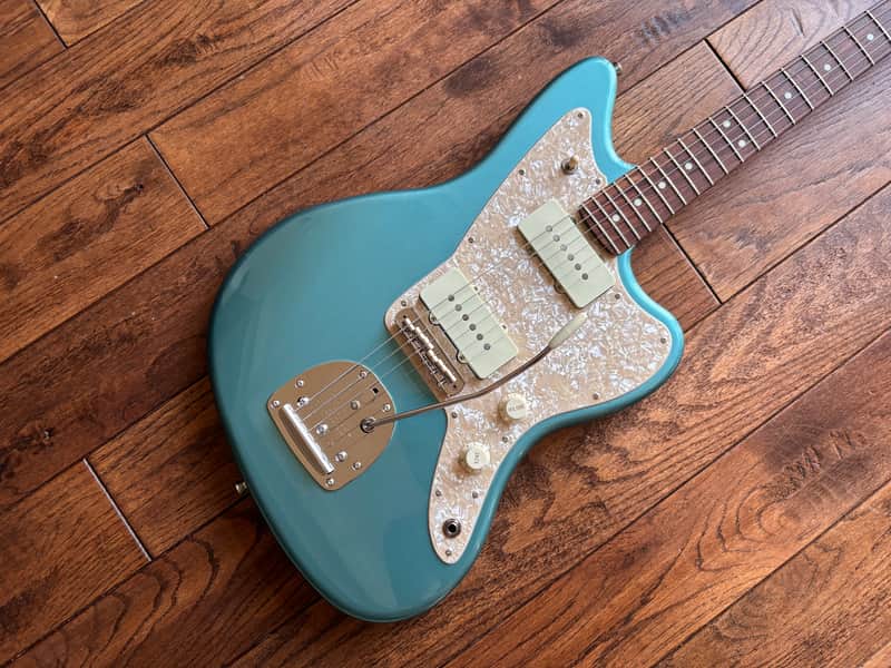 2025 Fender Hybrid II Jazzmaster Electric Guitar Teal Green Metallic FSR Collection MIJ Japan image 1
