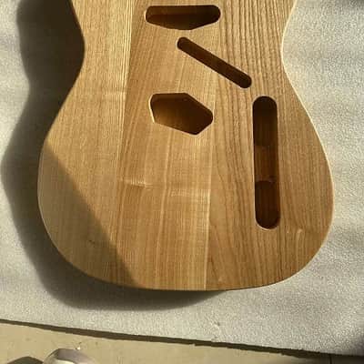 Ash Wood Telecaster Tele Style Guitar Body image 1