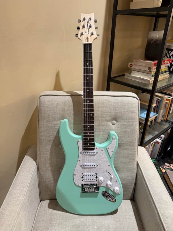 Dunaway Guitars ST-Solid 2026 - Metallic Seafoam Green image 1
