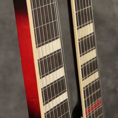 Framus Electra double neck GUITAR + STEEL GUITAR 6/8 made in GERMANY 1962 image 25