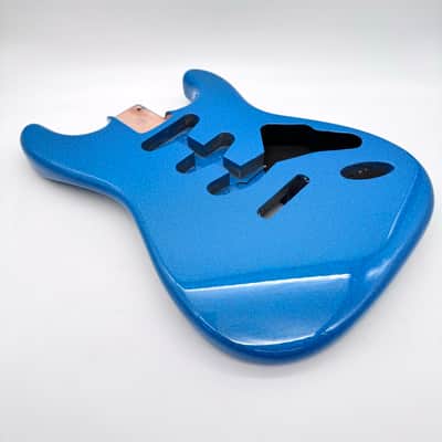 HooDoo Stratocaster Body Alder Sparkle Blue hsb6386 image 3