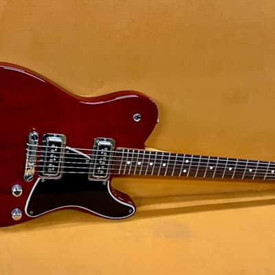 Fender Tele-Sonic Crimson Red Transparent USA image 1