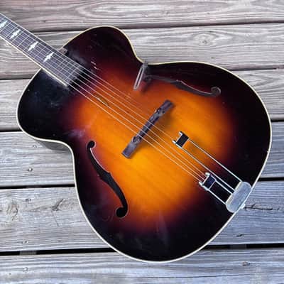 Vintage 1951 Epiphone Triumph Archtop Acoustic Guitar image 3