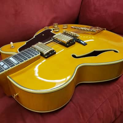 D'Angelico NYL-2DH  Blonde With Case image 12