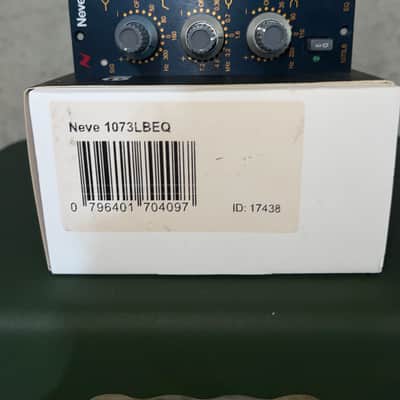 AMS Neve 1073LBEQ 500 Series Equalizer Module 2010s - Blue image 3