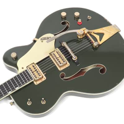 1963 Gretsch Country Club - Rare Cadillac Green Finish - Thin Body - Original Case image 8