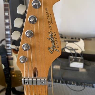 Fender Stratocaster Deluxe 1991 - black pearl burst image 9