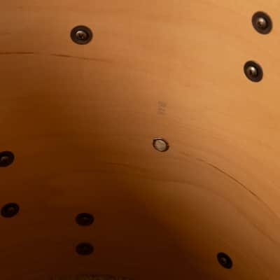 1990s Slingland Artist Custom Natural Maple Drum Set 14x20 8x12 14x14 and 5x14 image 23