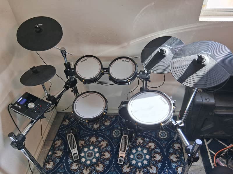 Alesis Command Advanced Special Edition with tom and cymbal upgrades/expansion