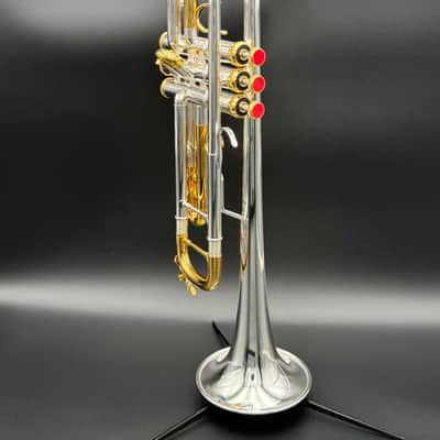 Arch City Brass Ora Plata 43 Trumpet 2025 - SIlver & Gold image 3