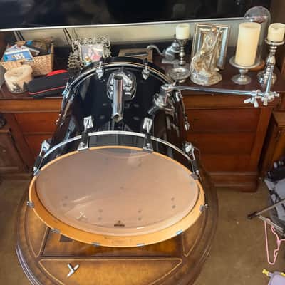 Ayotte Custom 20” Bass Drum Ray Era 1998 - Piano Black image 9