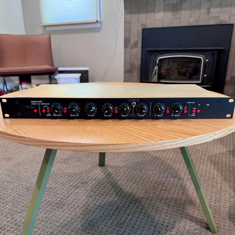 Overstayer Stereo VCA Compressor 2011 - 2014 - Black image 1
