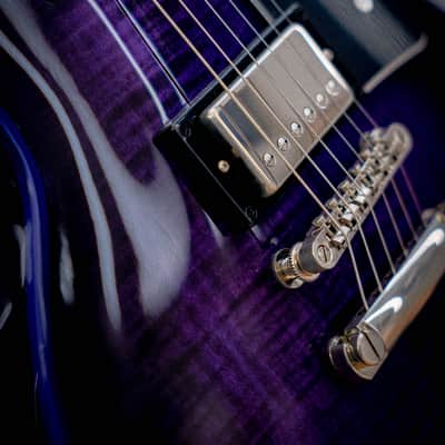 Epiphone Les Paul Custom Widow | Purple Burst image 5