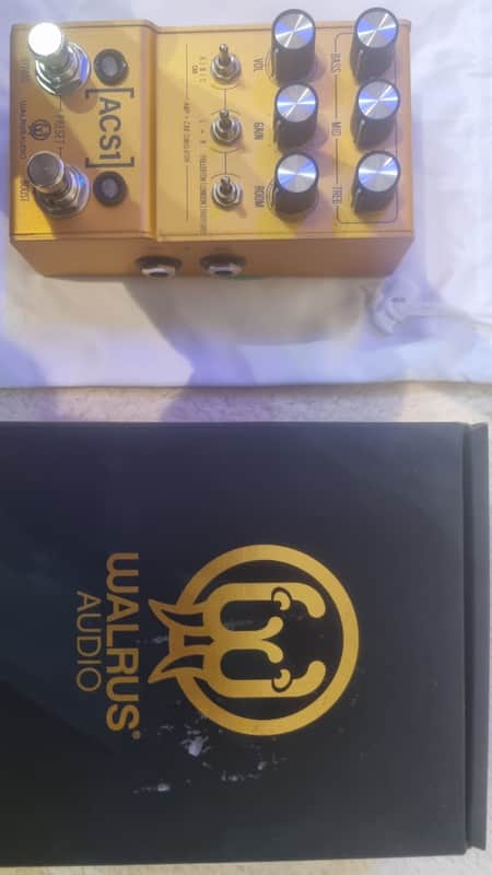 Walrus Audio Mako ACS1 Amp + Cab Simulator 2021 - 2024 - Gold image 1