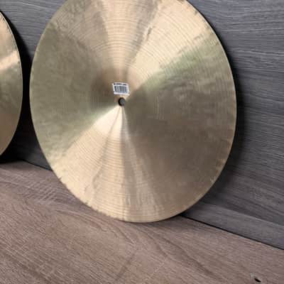Meinl Cymbals Byzance Traditional Medium Hi-hat Cymbals - 14 inch #3185 image 19