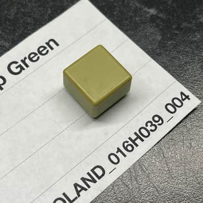 ORIGINAL Roland Green Button Cap (016H039) for Juno-60, JSQ-60, MSQ-100, EP-6060, EP-11, etc image 2