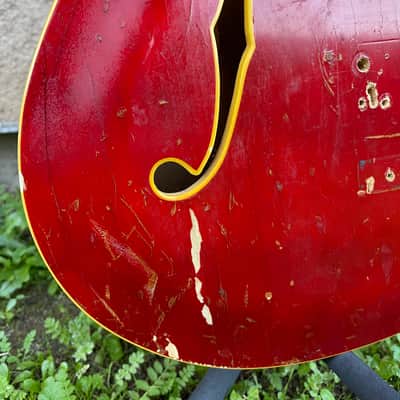 Mosrite Combo Bass 60s - Red image 4
