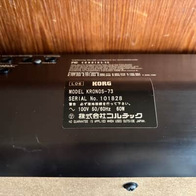 Korg Kronos X 73 Key Workstation Keyboard ver 3.1.4 w/ case image 16
