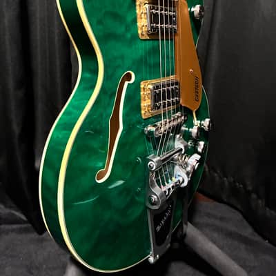 Gretsch G5655T-QM-Electromatic Single Cutaway 2020 - Present - Aspen Green image 9