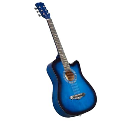 🎸Acoustic Electric Bass Guitar with a Rosewood Fretboard +Soft Case/Gig Bag +Strap +Cable +Picks!🎸 image 1