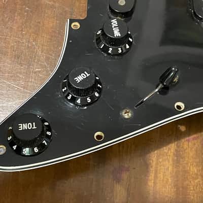 Fender Stratocaster 1976 Loaded Black Pickguard All 100% Factory Original image 16
