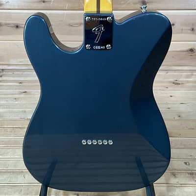Fender Chris Shiflett Cleaver Telecaster Deluxe Electric Guitar - Charcoal Frost Metallic image 4