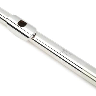 Wm. S. Haynes N Cut Flute Headjoint - .016 inches  14-karat Rose Gold Riser and Silver Lip Plate image 1